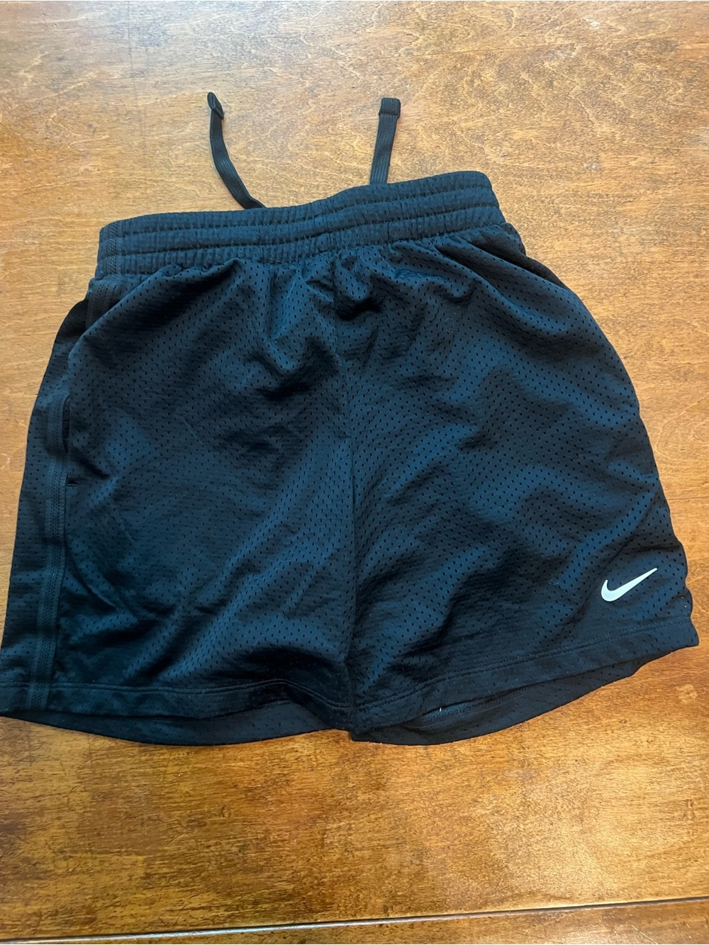 Nike Dri-FIT Boys Black Mesh Athletic Shorts Size Small